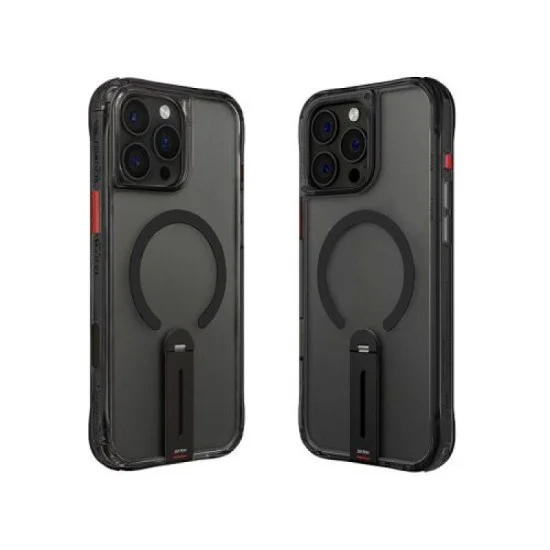 Skinarma Iphone 16 Pro Max Helix (Mag-Charge + 360&deg; Rotating&nbsp;Stand) - Black
